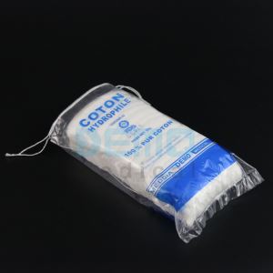 بیمارستان درجه بهداشتی غیر استریل پزشکی Zigzag پنبه 25g / 50g / 100g
